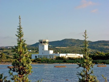 View of Milos Airport