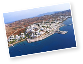 Aunties House Milos - Adamas Aerial View